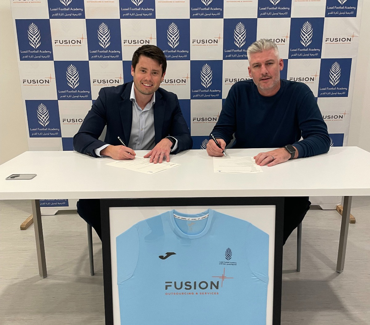 Fusion Outsourcing and Services Partners with Lusail Football Academy as Main Kit Sponsor for the 2024-2025 Season